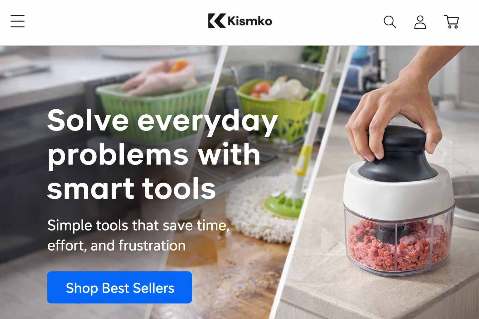 KISMKO ecommerce storefront