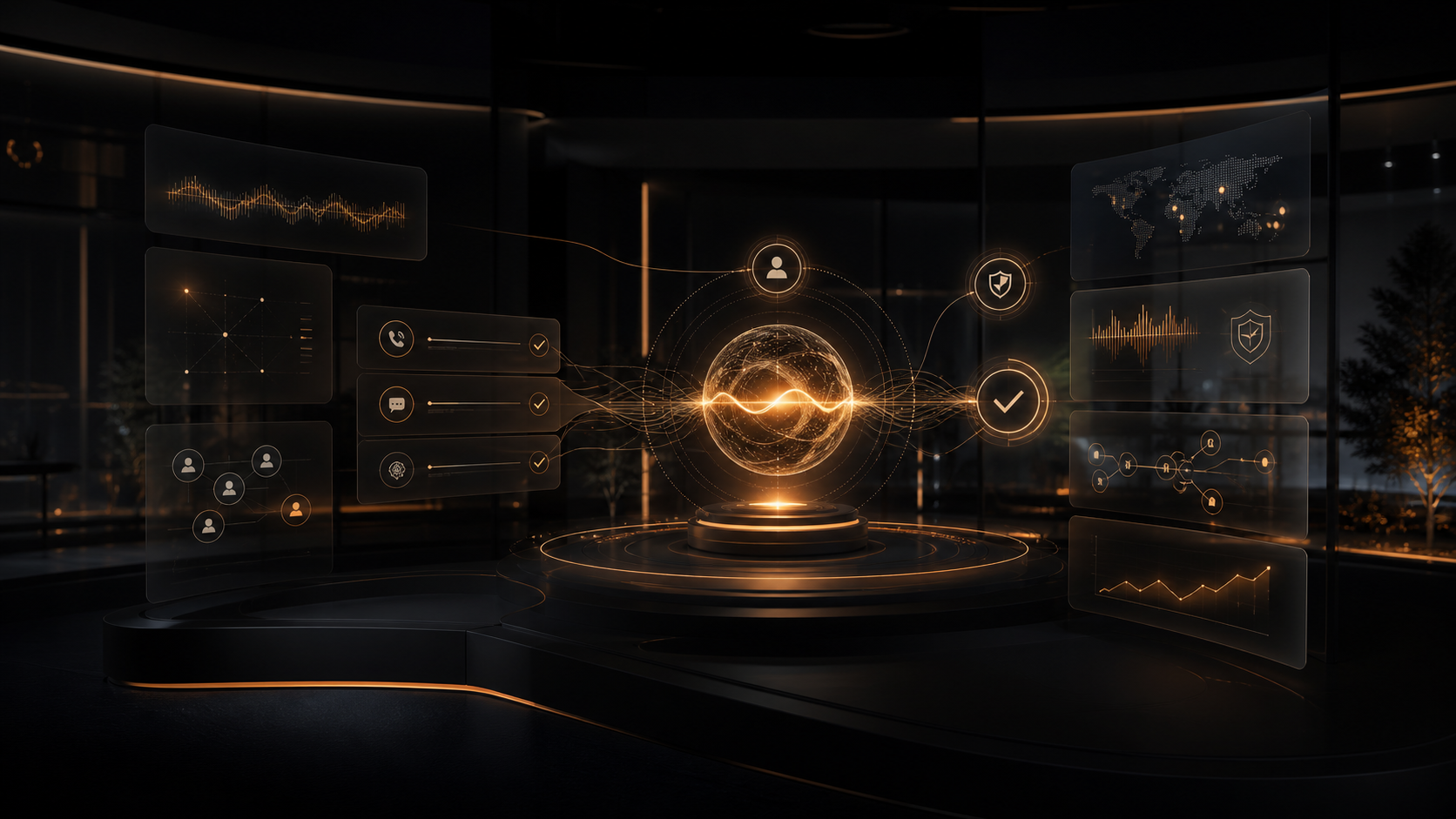 SELA private voice-agent capability concept